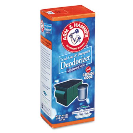 Hammer™ Trash Can and Dumpster Deodorizer, Sprinkle Top, Original, 42.6 oz Powder - Each - CDC-3320084116-EA
