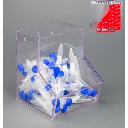 Poltex Inc Bulk Bin Poltex® Clear PETG 3.9 X 7.4 X 7.4 X 8.7 Inch - Each - BULKMOUNT-T-EA