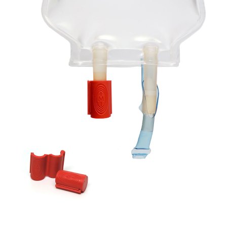IMI - International Medical Industries Inc Tamper Evident Additive Port Cap Prep-Lock™ - Box of 100 - 21-00-BX