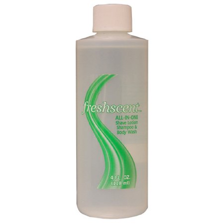 New World Imports Shampoo and Body Wash Freshscent™ 4 oz. Bottle - Case of 60 - SSB4-CS