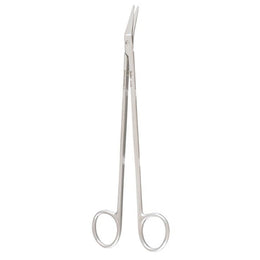 Integra Lifesciences Vascular Scissors Miltex® Potts-Smith 7 Inch Length OR Grade German Stainless Steel NonSterile Finger Ring Handle 60Â° Angled - Each - 5-249C-EA