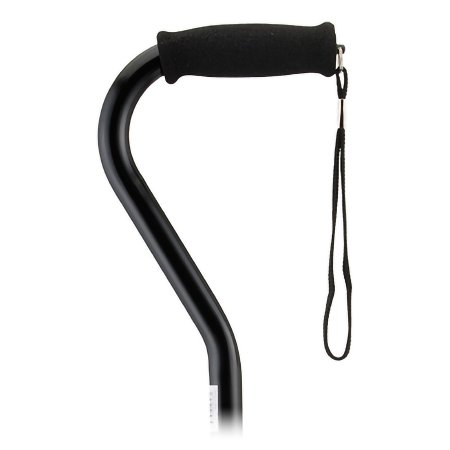 Nova Ortho-Med Offset Cane Nova Aluminum 30 to 39 Inch Height Black - Case of 2 - 1060BK-CS