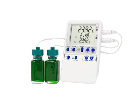 Horizon Scientific Inc Refrigerator / Freezer Temperature Data Logger with Alarm Norlake Scientific® Fahrenheit / Celsius -58Â° to +140Â°F (-50Â° to +60Â°C) 2 Bottle Probes Battery Operated - Each - NS-DDL2-18-EA