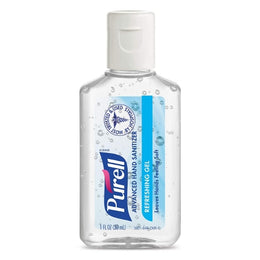 GOJO Hand Sanitizer Purell® Advanced 1 oz. Ethyl Alcohol Gel Bottle - Case of 72 - 3901-72-CMR-CS