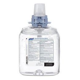 GOJO Hand Sanitizer Purell® Advanced Green Certified 1,200 mL Ethyl Alcohol Gel Dispenser Refill Bottle - Case of 4 - 5091-04-CS