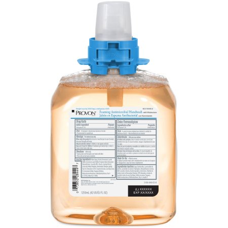 GOJO Antimicrobial Soap PROVON® Foaming 1,250 mL Dispenser Refill Bottle Fruit Scent - Case of 4 - 5186-04-CS