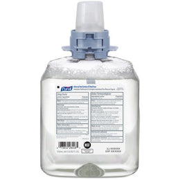 GOJO Hand Sanitizer Purell® Advanced E3 Rated 1,200 mL Ethyl Alcohol Foaming Dispenser Refill Bottle - Case of 4 - 5193-04-CS