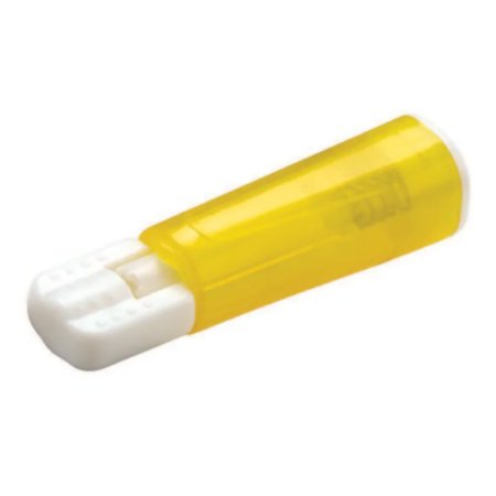 Owen Mumford Safety Lancet Unistik Touch 23 Gauge Retractable Pressure Activated Finger - Box of 200 - AT 1404-BX