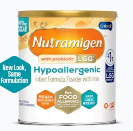 Mead Johnson Infant Formula Nutramigen® with Probiotic LGG® 12.6 oz. Can Powder Iron Cow's Milk Allergy - Each - 897302-EA