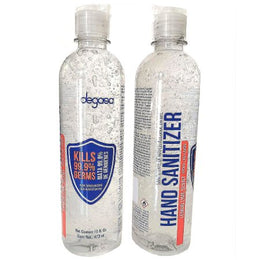 Cypress Hand Sanitizer degasa 16 oz. Ethyl Alcohol Gel Bottle - Case of 22 - 1830561-CS