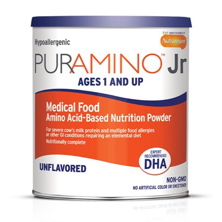 Mead Johnson Pediatric Oral Supplement PurAmino™ Jr 14.1 oz. Can Powder Amino Acid Cow's Milk Allergy - Each - 178701-EA