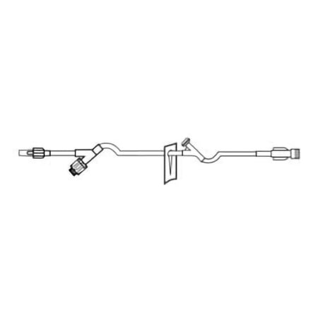 MedSource International IV Extension Set MedSource Needle-Free Port 6 Inch Tubing Without Filter Sterile - Case of 100 - MS83090-CS
