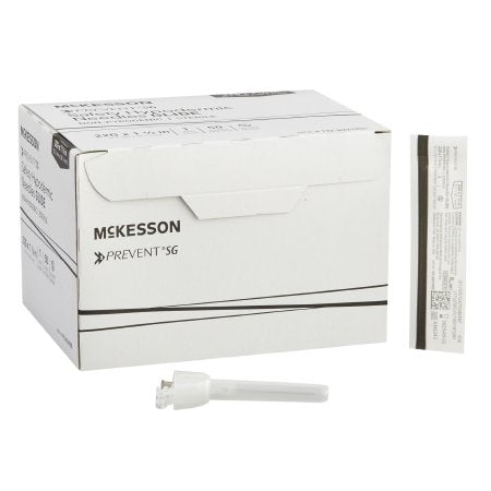 McKesson Safety Hypodermic Needle McKesson Prevent SG 1-1/2 Inch Length 22 Gauge Regular Wall Sliding Safety Needle - Box of 50 - 306608-BX