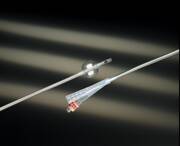 Bard Foley Catheter Lubri-Sil® 2-Way Standard Tip 5 cc Balloon 22 Fr. Antimicrobial Hydrogel Coated Silicone - Each - 1758SI22-EA