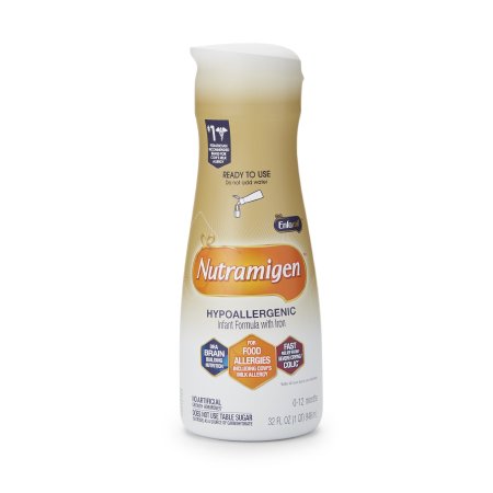 Mead Johnson Infant Formula Nutramigen® 32 oz. Bottle Liquid Iron Cow's Milk Allergy - Case of 6 - 898202-CS