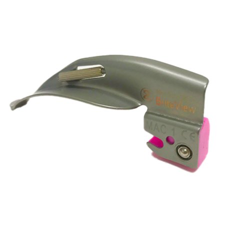 Hartwell Medical Laryngoscope Blade BriteView® Macintosh Size 1 Infant - Box of 10 - LB 51MAC1-DS-BX