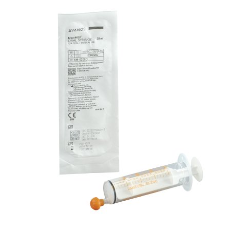 Avanos Medical Sales LLC Enteral / Oral Syringe NeoMed® Oral Tip Without Safety - Each - NM-S20EO-EA