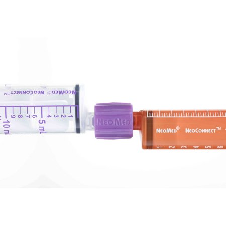 Avanos Medical Sales LLC Female-to-Female Syringe Coupler NeoMed* Purple, NonSterile - Pack of 400 - PCO-FNC-NS-PK