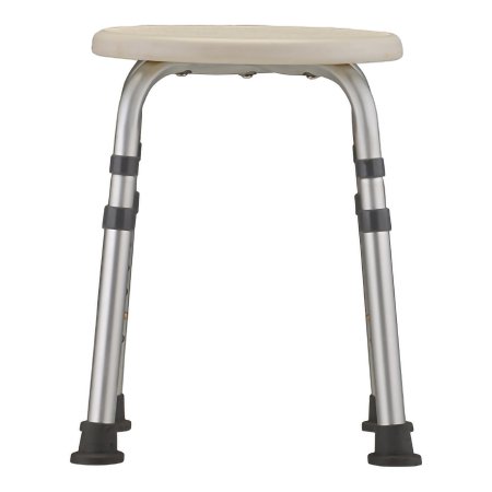 Nova Ortho-Med Shower Stool Nova Without Arms Aluminum Frame Without Backrest 12-3/4 Inch Seat Width 300 lbs. Weight Capacity - Case of 2 - 9006-R-CS