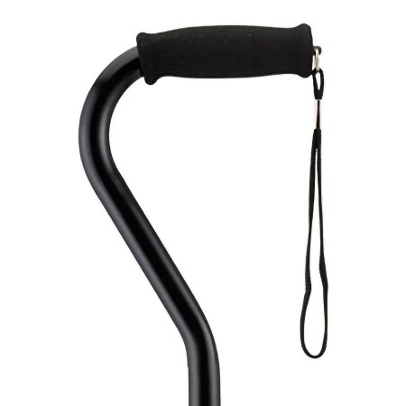 Nova Ortho-Med Offset Cane Nova Aluminum 30 to 39 Inch Height Black - Case of 2 - C1060BK--CS