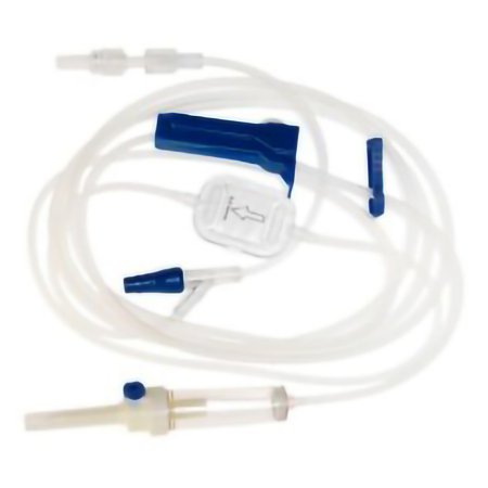 McKesson IV Pump Set McKesson Pump 1 Port 10 Drops / mL Drip Rate 0.2 Micron Filter 102 Inch Tubing Solution - Box of 50 - TCBINF6480-A-BX