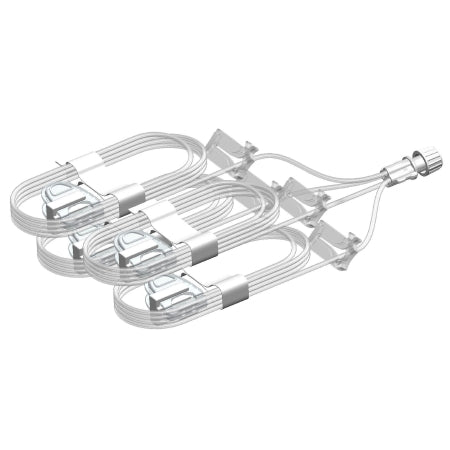 EMED Technologies Subcutaneous Infusion Set OPTflow® 26 Gauge X 4 12 mm 27-1/2 Inch Tubing Without Port - Box of 10 - OPT42612-BX