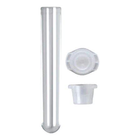 Molecular BioProducts Test Tube Round Bottom Plain 12 X 75 mm 5 mL Without Color Coding Dual Position Snap Cap Polypropylene Tube - Case of 1000 - A20047PRX-CS