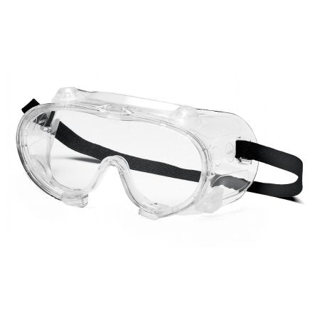 Pyramex Protective Goggles Pyramex Fit Over Clear Tint Polycarbonate Lens Clear Frame Elastic Strap One Size Fits Most - Box of 12 - G204-BX