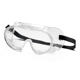 Pyramex Protective Goggles Pyramex Fit Over Clear Tint Polycarbonate Lens Clear Frame Elastic Strap One Size Fits Most - Case of 144 - G204-CS