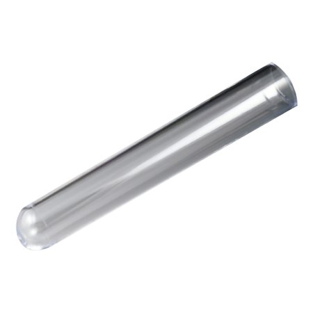 McKesson McKesson Test Tube Round Bottom Plain 16 X 100 mm 12 mL Without Color Coding Without Closure Polystyrene Tube - Bag of 500 - 177-111012-BG
