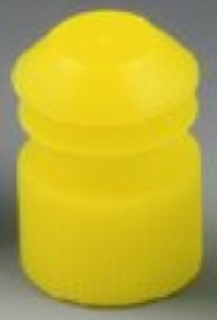 McKesson McKesson Tube Closure Polyethylene Flanged Plug Cap Yellow 13 mm For Use with 13 mm Blood Drawing Tubes, Glass Test Tubes, Plastic Culture Tubes NonSterile - Case of 20000 - 177-118240Y-CS