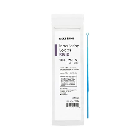 McKesson Inoculating Loop McKesson 10 Î¼L Polystyrene Integrated Handle Sterile - Case of 1000 - 16-10RL-CS