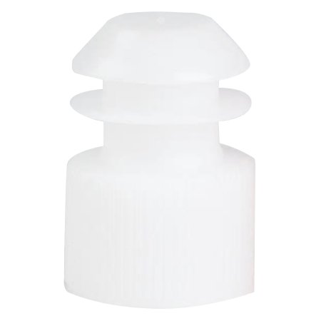 McKesson McKesson Tube Closure Polyethylene Flanged Plug Cap White 16 mm For Use with 16 mm Blood Drawing Tubes, Glass Test Tubes, Plastic Culture Tubes NonSterile - Bag of 1000 - 177-116152W-BG