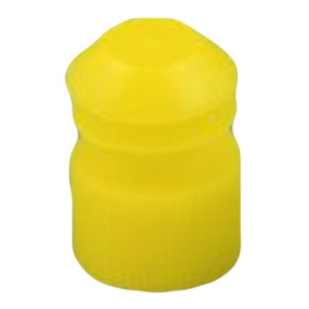 McKesson McKesson Tube Closure Polyethylene Flanged Plug Cap Yellow 16 mm For Use with 16 mm Blood Drawing Tubes, Glass Test Tubes, Plastic Culture Tubes NonSterile - Case of 10000 - 177-116152Y-CS