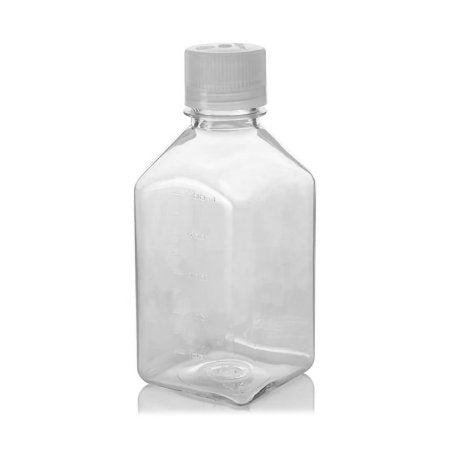 Thermo Scientific Nalge General Purpose Bottle Nalgene™ Narrow Mouth / Square Polycarbonate / Polypropylene 500 mL (16 oz.) - Case of 24 - 2015-0500-CS
