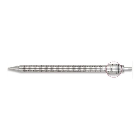 McKesson McKesson Serological Pipette 50 mL 0.5 mL Graduation Increments / 9 mL Negative Graduations Sterile - Case of 100 - 177-1821-CS