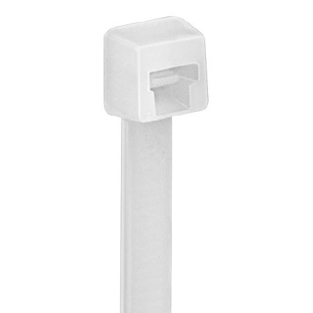 McMaster-Carr Supply Co Cable Tie 11 Inch, 50 lb. Breaking Strength, Off White - Pack of 100 - 7130K15-PK
