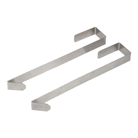 Health Care Logistics Hanger Set Stainless Steel, 1 X 2 X 11-7/8 Inch - Pack of 2 - 20490-PK