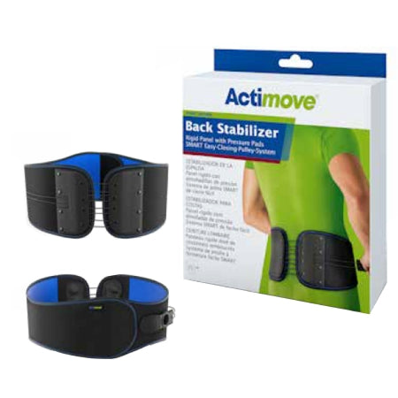 BSN Medical Back Support Actimove® Sports Edition Small / Medium SMART Easy-Closing-Pulley-System 35 to 41 Inch Waist Circumference Adult - Each - 7553511-EA