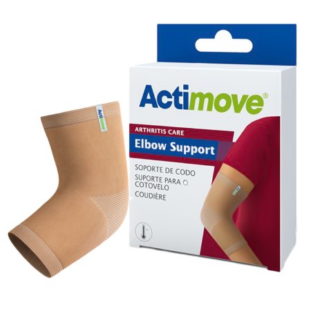 BSN Medical Elbow Support Actimove® Arthritis Care X-large Pull-On Sleeve Left or Right Elbow 11-1/2 to 12-3/4 Inch Elbow Circumference Beige - Each - 7578224-EA