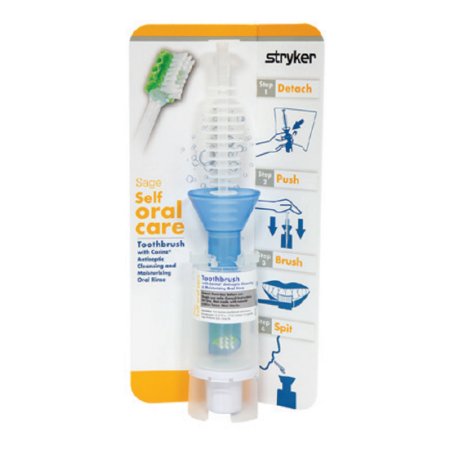 Sage Products Suction Toothbrush Kit Sage® NonSterile - Case of 48 - 6301-CS