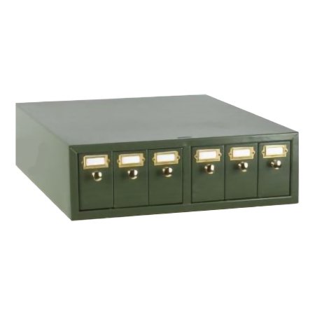 McKesson Slide Storage Cabinet McKesson Metal 6 Dual Slotted Drawers - Each - 177-513500G-EA