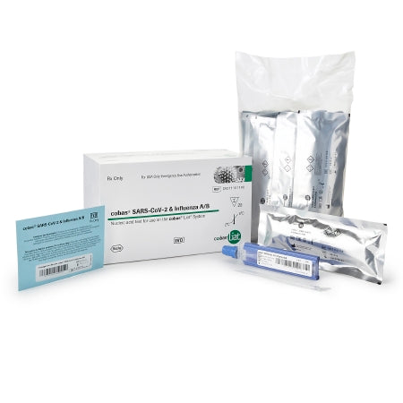 Roche Reagent Kit Cobas® Liat® Molecular Diagnostic / Real Time RT-PCR SARS-CoV-2 & Influenza A / B For use on the Cobas® Liat® System 20 Tests - KT/1 - 09211101190-KT