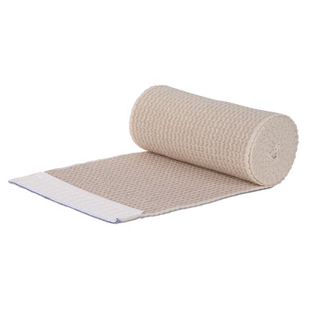 Hartmann Compression Bandage EZe-Band® Basic 4 Inch X 5 Yard Hook and Loop Closure Tan Sterile Standard Compression - Case of 36 - 15800035-CS