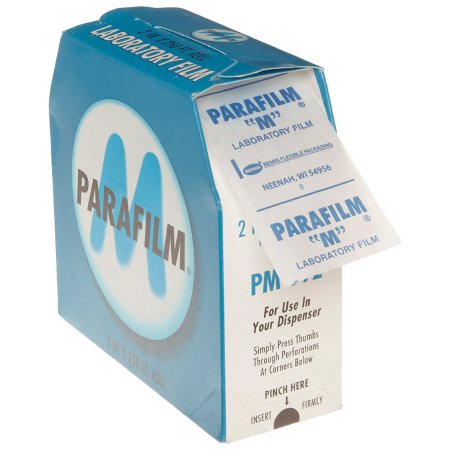 Heathrow Scientific LLC Sealing Film Parafilm® M 2 Inch Width X 250 Foot Roll Length, Natural For use with Test Tubes, Beakers, Vials, Petri Dishes, Flasks - Each - HS234526A-EA