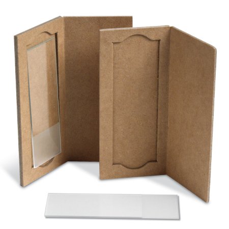Heathrow Scientific LLC Slide Mailer 5 X 42 X 95 mm 1-Slide Capacity For 25 X 75 mm / 26 X 76 mm Slide Transport - Pack of 25 - HS9903-PK
