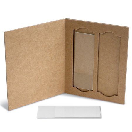 Heathrow Scientific LLC Slide Mailer 5 X 79 X 103 mm 2-Slide Capacity For 25 X 75 mm / 26 X 76 mm Slide Transport - Pack of 36 - HS9904-PK