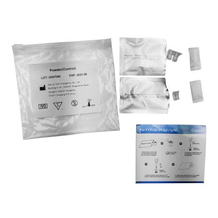 Premier Biotech Antibody Test Control Kit Assure Tech COVID-19 IgG / IgM Positive Level / Negative Level - KT/1 - AZ-CTRL-CW-KT