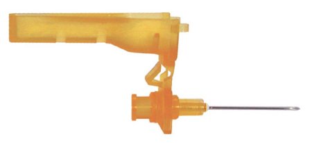 Allison Medical Inc Safety Hypodermic Needle Carepoint™ Safety™ 1 Inch Length 25 Gauge Regular Wall Hinged Safety Needle - Case of 16 - 32-8701-CS