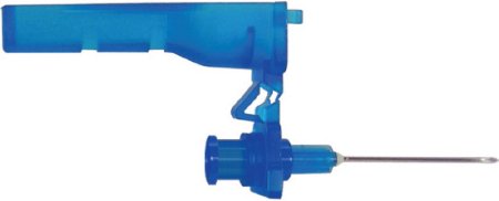 Allison Medical Inc Safety Hypodermic Needle Carepoint™ Safety™ 1-1/2 Inch Length 23 Gauge Thin Wall Hinged Safety Needle - Box of 1 - 32-8704-BX